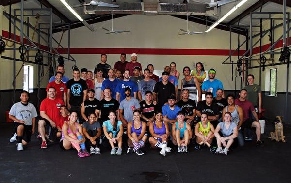 The HCF Family after our 3rd Annual "HCF Throwdown"