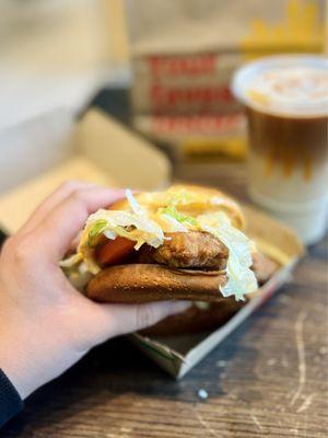 Spicy deluxe mccrispy