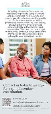 Valley Homecare Solutions LLC