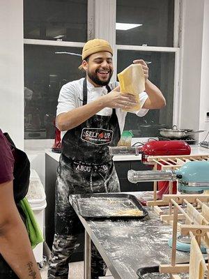 His vibe comes through the photos!!! What a warm and happy soul!!