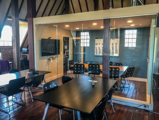 The Fireworks, a great West Philly Coworking space where I work the rest of the week.