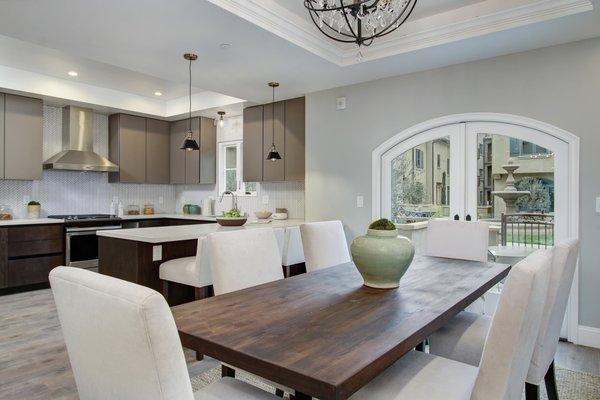 Interior paint work. (South Pasadena project)