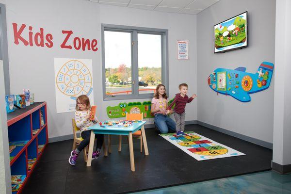 Bring the kids and enjoy our fun-filled Kids Zone as you take care of your laundry. Visit us today!