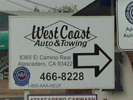West Coast Auto & Towing Inc