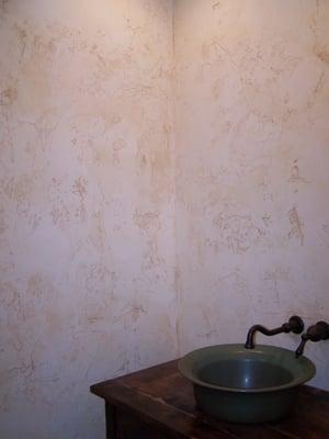 Tuscany texture is very popular in newer homes
