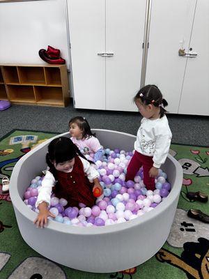 The littlest ones having fun!