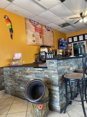Bar area
