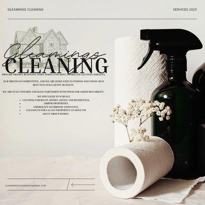 Gleamings Cleaning