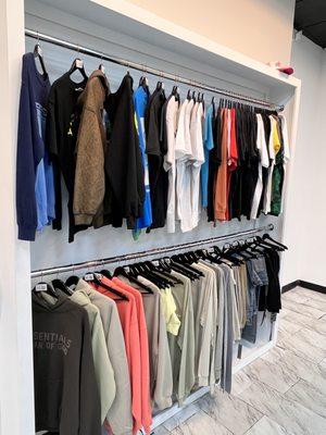 Clothing Collection! We Have Supreme, Bape, Essentials, Amari, and More