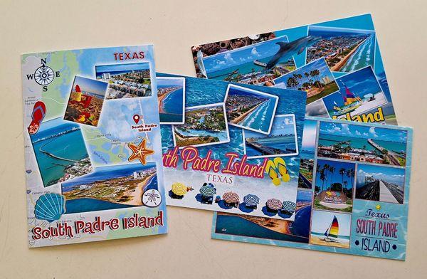 These cheap multi-view postcards give someone who has never been to SPI a better idea of it - 2 went within the U.S. and 2 went to Italy