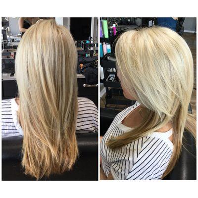 Blonde highlights!