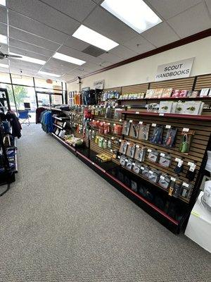 Handbooks and outdoor gear