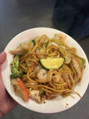 Crab & shrimp from the grill