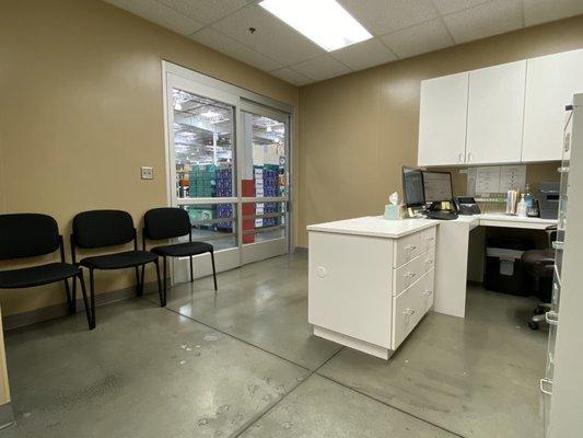 Front desk