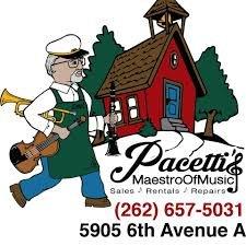Pacetti's Maestro of Music Serving Kenosha since 1953