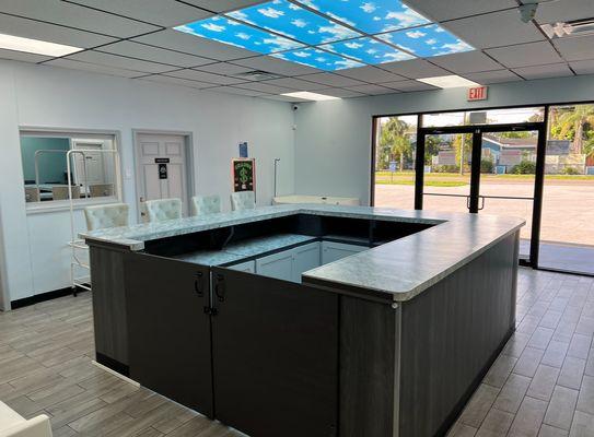 Bar Counter and Entrance