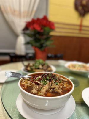 水煮魚,又麻又辣。