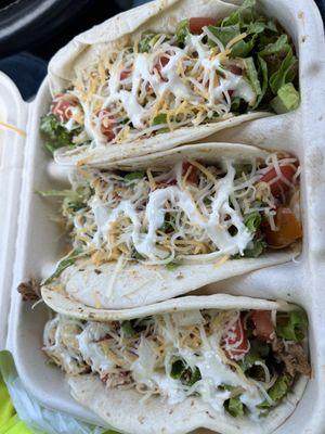 Smoked Chicken Fajita Tacos