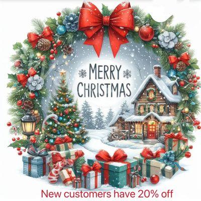 New customers have 20% off