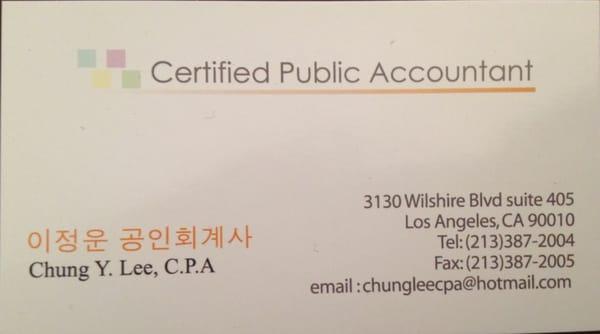 Seoung Lae Lee CPA