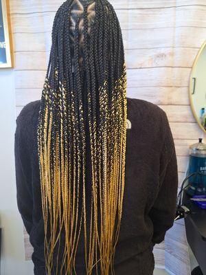 Knotless braids