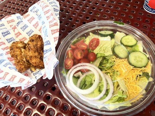 Crispy Chicken Salad