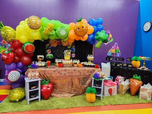 My baby's first Birthday party at Funflatables.