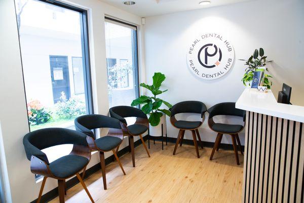 Bright, welcoming waiting area!