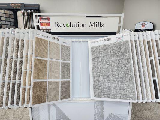 Carpet selection- great sale