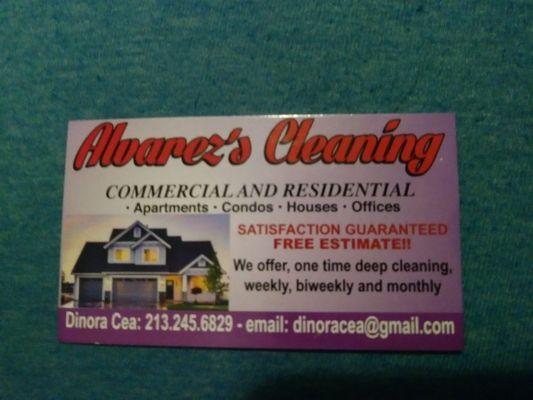 Alvarez Cleaning