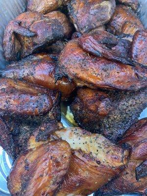 smoked wings