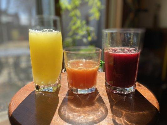 Lemon, Cara Cara orange and blood orange, all making for the best hand pies this month and next.