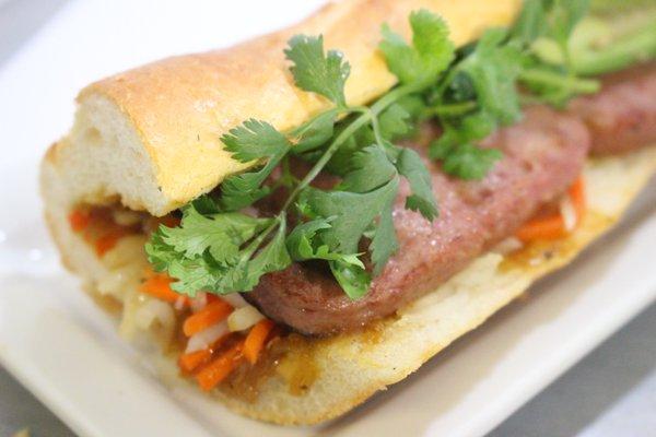 Juicy Grilled Pineapple Spam Banh Mi - Don't forget to add the egg.