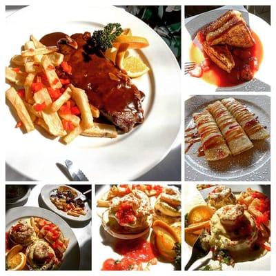 Brunch everyday 7AM TILL 1PM how cool is that