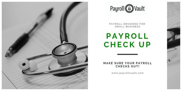 Call to schedule your free payroll check-up.