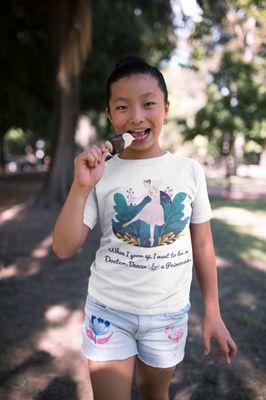 STEM T-shirt, Future Doctor, Dancer, and Princess