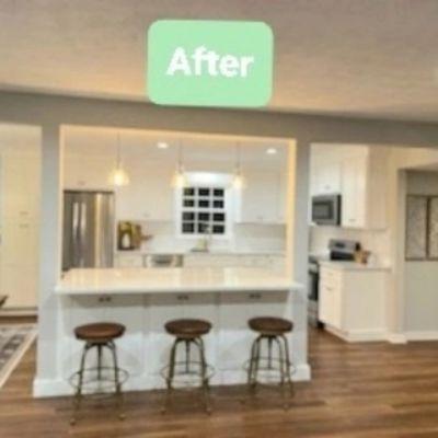 Dining room remodel we finished