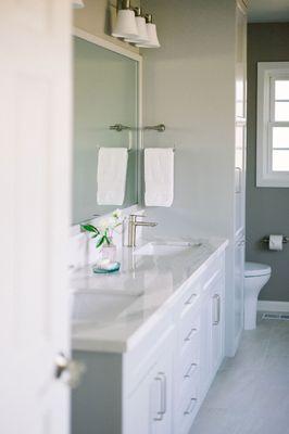 Primary Bathroom Renovation in Saratoga, CA by Next Stage Design + Build