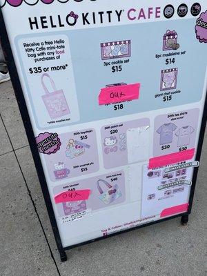 Hello Kitty Pop Up Cafe