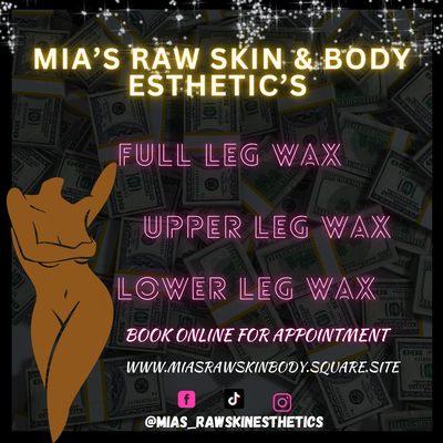 Mia’s Raw Skin & Body Esthetics