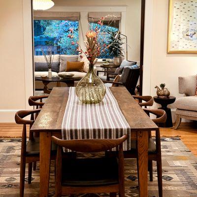 Here are the beautiful Copenhagen chairs.