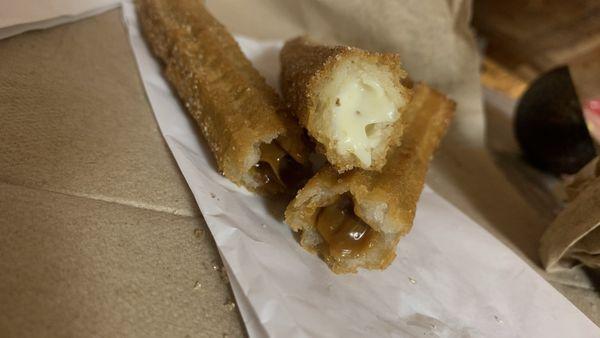 Cream Cheese Churro and Caramel Churro