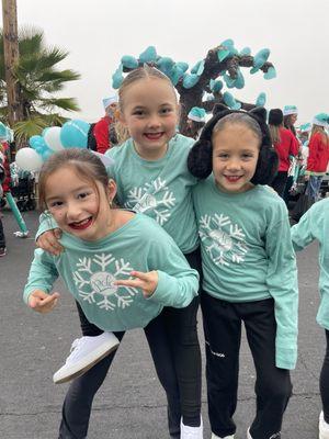 Roseville Holiday Parade with Precision Dance Center