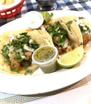 Small, But Tasty Shrimp Tacos