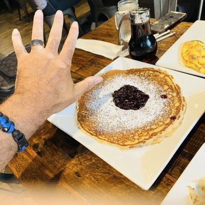 Wild Blueberry Pancake