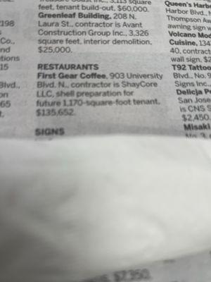 New place coming soon!