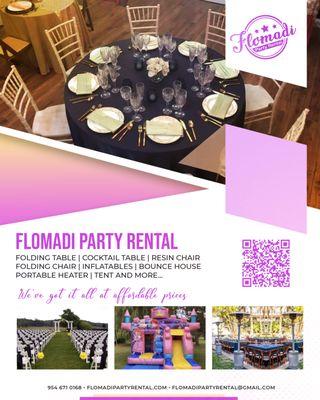 Flomadi Party Rental