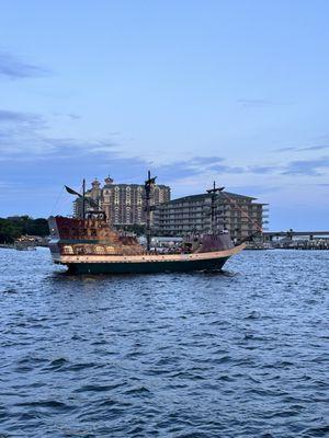 Spotted a pirate ship