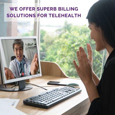 We know since the Pandemic, telehealth services are more common than ever. We offer custom telehealth billing solutions.