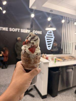 Strawberry Nutella - delicious!